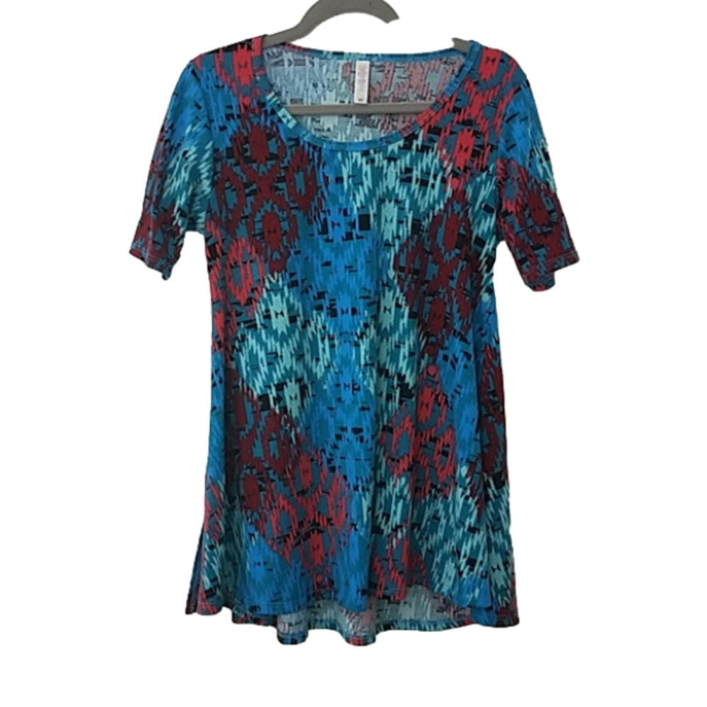 𝅺lularoe XS tunic simply Comfortable tshirt Aztec